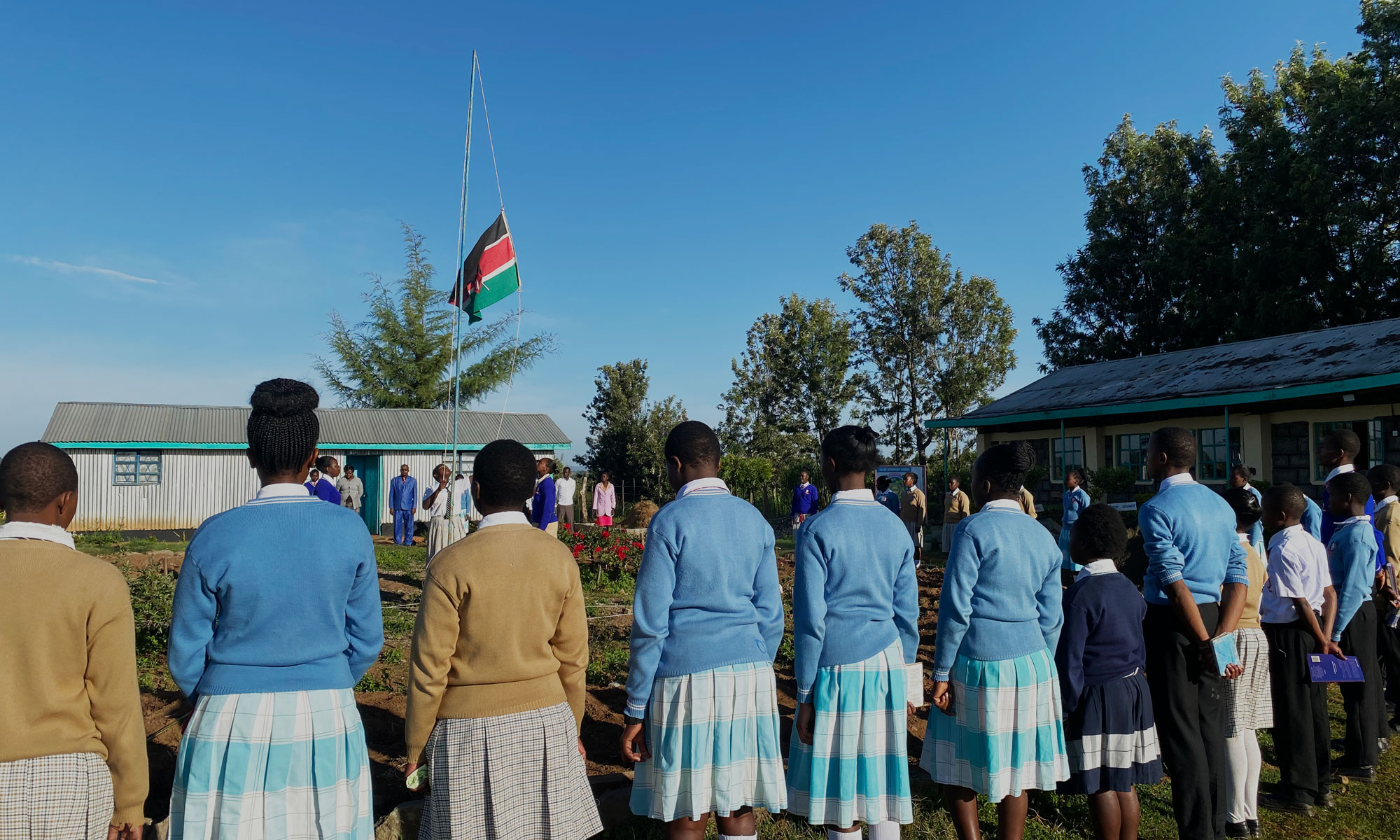 Rapha Secondary School Parade Assembly