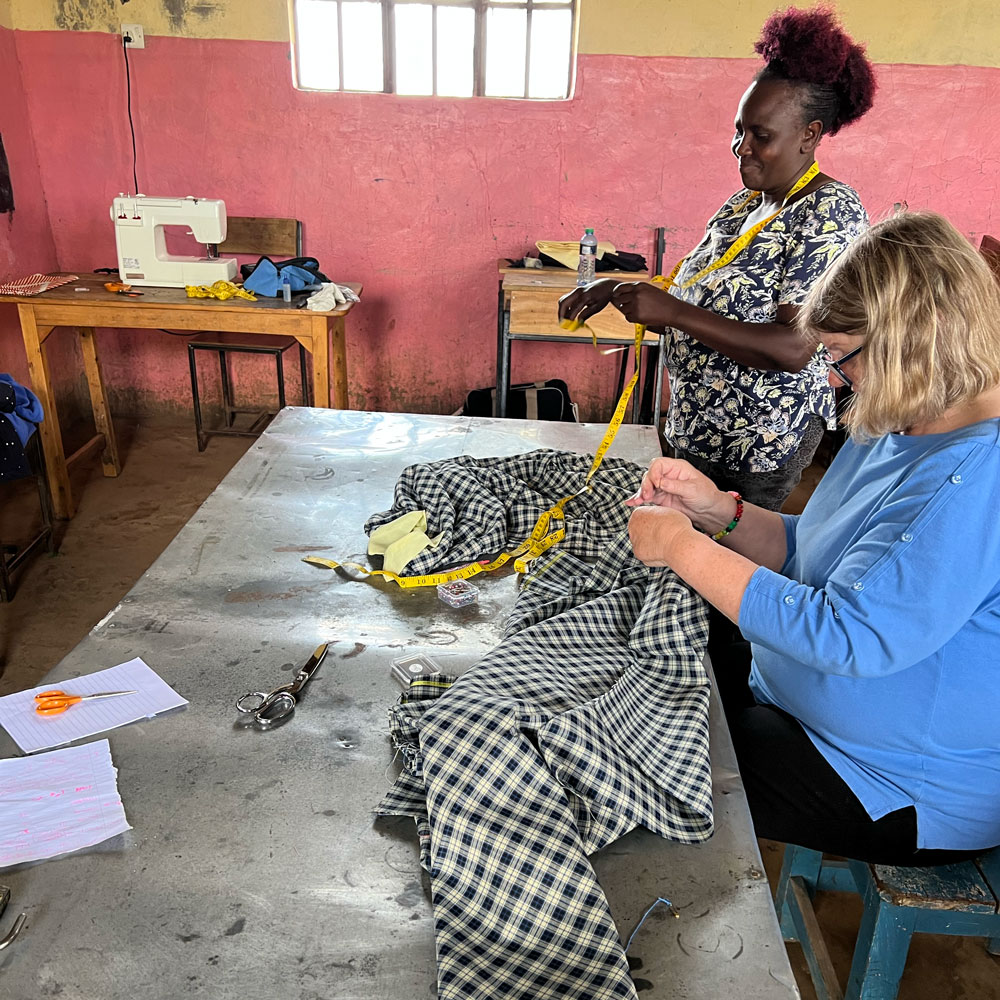 sewing school uniforms